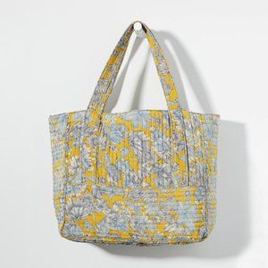 HTF Anthropologie Sissel Edelbo Lena Silk Tote Bag